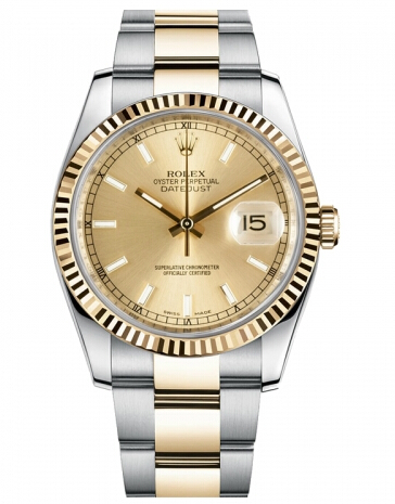 Réplique Rolex Datejust 36mm acier et or Champagne Dial 116233 CHSO Montre - Cliquez sur l'image pour la fermer