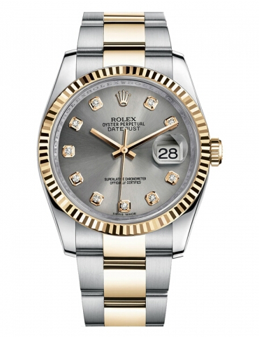 Réplique Rolex Datejust 36mm acier et or Gris Dial 116233 GDO Montre - Cliquez sur l'image pour la fermer