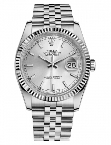 Réplique Rolex Datejust en acier de 36mm cadran argente Bracelet Jubile 116234 SSJ Montre - Cliquez sur l'image pour la fermer