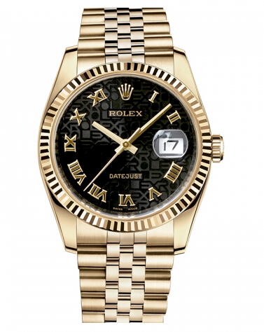 Réplique Rolex Datejust en or jaune 18 carats de 36mm cadran noir Jubile 116238 BKJRJ Montre - Cliquez sur l'image pour la fermer