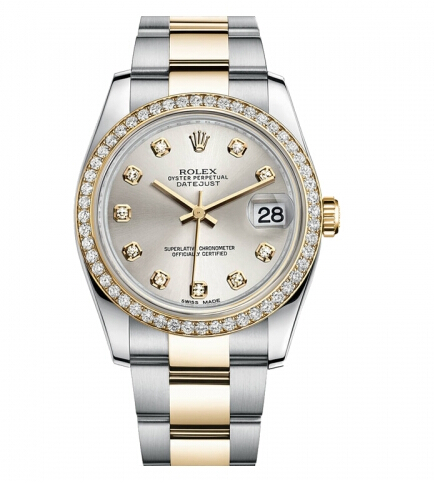 Réplique Rolex Datejust en acier et or jaune d'or cadran argent 116243 SDO Montre - Cliquez sur l'image pour la fermer