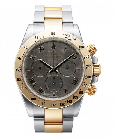 Rolex Daytona en acier et or fonce cadran MOP - Cliquez sur l'image pour la fermer