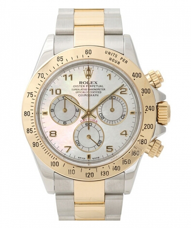 Rolex Daytona en acier et or cadran MOP - Cliquez sur l'image pour la fermer