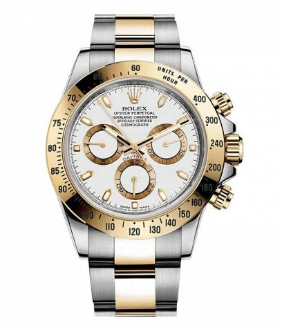 Rolex Daytona en acier et or blanc cadran - Cliquez sur l'image pour la fermer