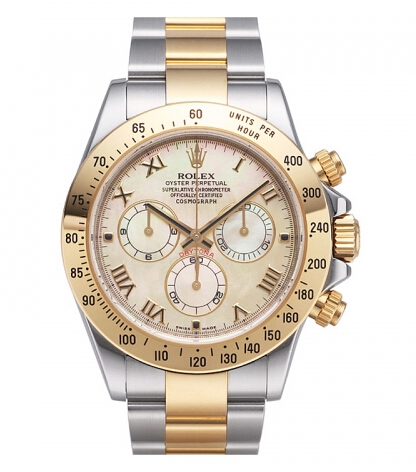 Rolex Daytona en acier et or jaune cadran MOP - Cliquez sur l'image pour la fermer