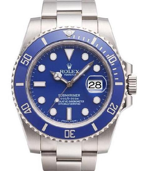 Réplique Rolex Submariner Date bleu Bezel et Dial 116619LB Montre - Cliquez sur l'image pour la fermer