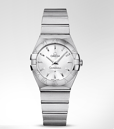 Omega Constellation Brushed Steel Femme - Cliquez sur l'image pour la fermer