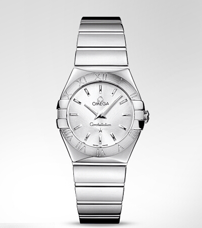 Omega Constellation poli Quartz 123.10.27.60.02.002 Montre Repli - Cliquez sur l'image pour la fermer