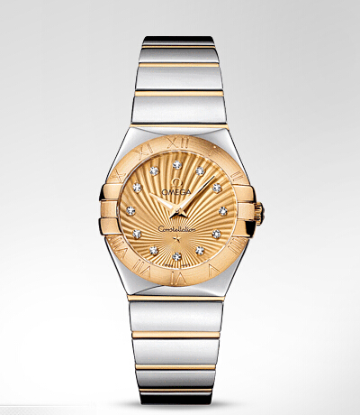 Omega Constellation dames 123.20.27.60.58.002 Montre Réplique - Cliquez sur l'image pour la fermer