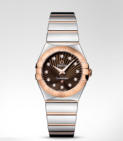 Omega Constellation poli Quarz Small 123.20.27.60.63.002 Montre - Cliquez sur l'image pour la fermer