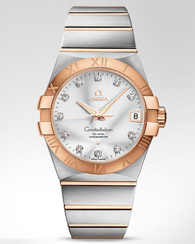 Omega Constellation Mens 38mm Montre - Cliquez sur l'image pour la fermer