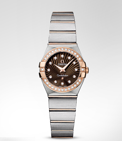 Omega Constellation Quartz acier & or dames 123.25.24.60.63.001 - Cliquez sur l'image pour la fermer