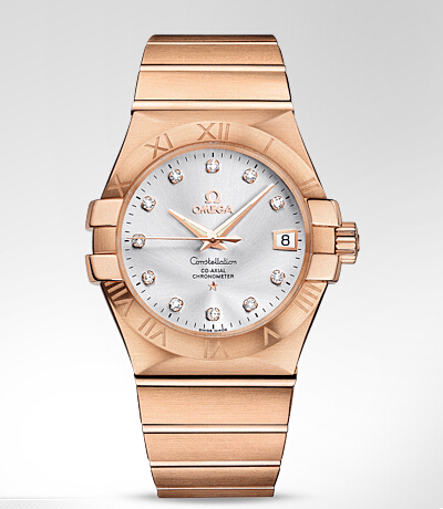 Omega Constellation Rose or Diamonds 123.50.35.20.52.001 Montre - Cliquez sur l'image pour la fermer