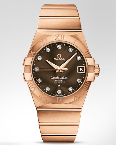 Omega Constellation Co-Axial 38 mm Homme Montre - Cliquez sur l'image pour la fermer