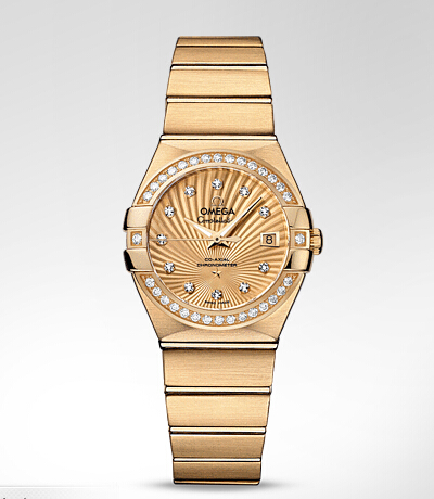 Omega Constellation Brushed Chronometer 123.55.27.20.58.001 Mont - Cliquez sur l'image pour la fermer