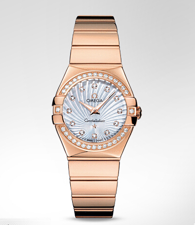 Omega Constellation Quartz 27mm 123.55.27.60.55.005 Montre Repli - Cliquez sur l'image pour la fermer