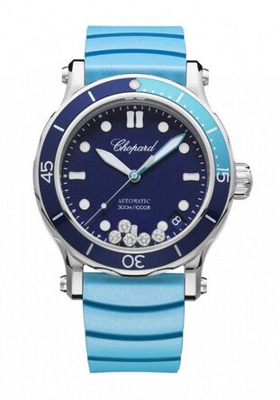 Copie de Chopard Happy Ocean en acier et dames 278587-3001 - Cliquez sur l'image pour la fermer