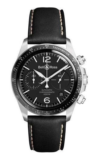 Copie de Bell & Ross Vintage BR V2-94 Acier Noir - Cliquez sur l'image pour la fermer