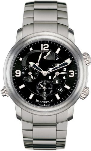 Montre Blancpain Leman Reveil GMT Hommes - Cliquez sur l'image pour la fermer