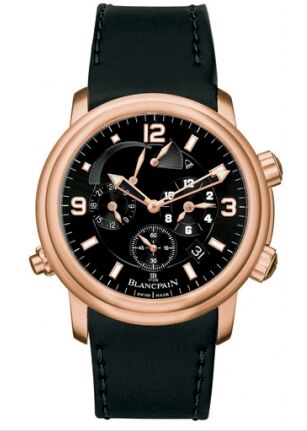 Montre Blancpain Leman Reveil GMT Hommes - Cliquez sur l'image pour la fermer