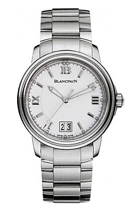 Blancpain Leman Ultra Slim automatique Big montre Date - Cliquez sur l'image pour la fermer