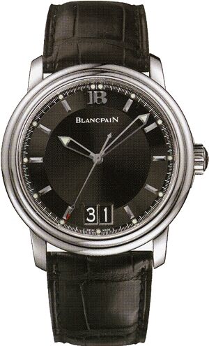 Blancpain Leman Grande Date automatique - 40mm Montre - Cliquez sur l'image pour la fermer