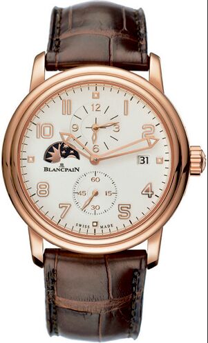 Montre Blancpain Leman Time Zone double Hommes - Cliquez sur l'image pour la fermer