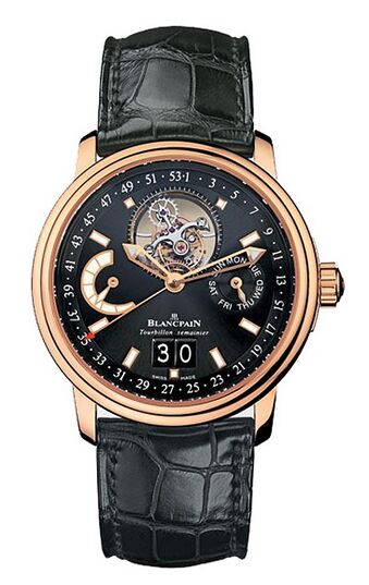 Blancpain Leman Tourbillon Semainier Montre - Cliquez sur l'image pour la fermer