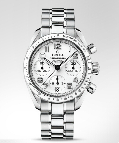 Omega Speedmaster Chronographe Cadran Blanc - Cliquez sur l'image pour la fermer