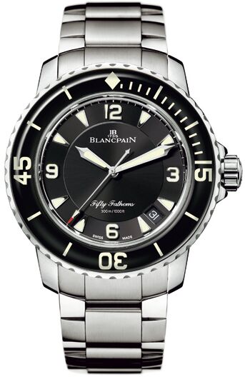 Réplique Blancpain Fifty Fathoms SPORT on Acier Inoxydable Bracelet 5015-1130-71 Montre - Cliquez sur l'image pour la fermer