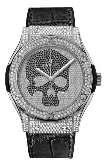 Hublot Classic Fusion titane Skull Pave hommes 511.NX.9000.LR.17 - Cliquez sur l'image pour la fermer