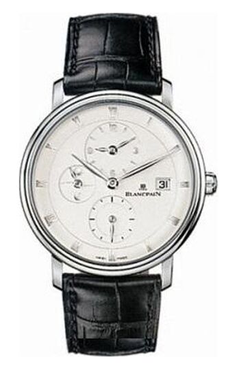 Réplique Blancpain Villeret Dual Time Zone GMT hommes 6260-3442-55 Montre - Cliquez sur l'image pour la fermer