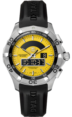 Tag Heuer Aquaracer Chronotimer Hommes - Cliquez sur l'image pour la fermer