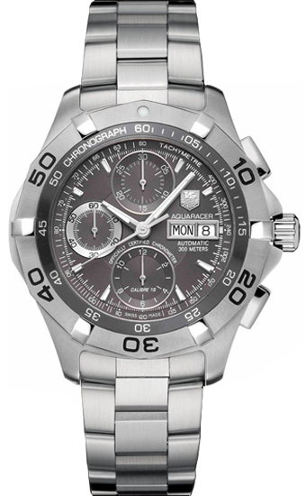 Tag Heuer Aquaracer Chronometre Jour Date Hommes - Cliquez sur l'image pour la fermer