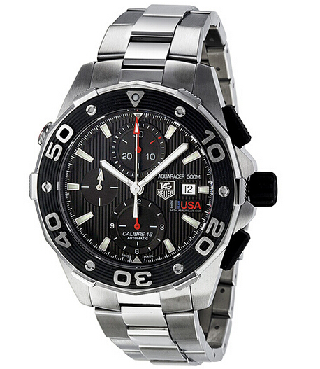 TAG Heuer Aquaracer 500M Calibre 16 automatique Montre Homme - Cliquez sur l'image pour la fermer