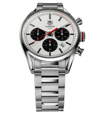 Réplique TAG Heuer Carrera Calibre CH 80 Chronographe 41mm acier CBA2111.BA0723 Montre - Cliquez sur l'image pour la fermer