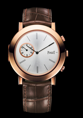 Réplique G0A35153 Piaget Altiplano Double Jeu ultra-thin rose mecanique e Montre - Cliquez sur l'image pour la fermer