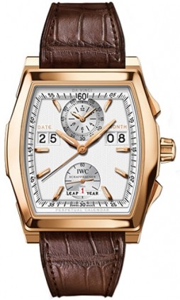 Réplique IWC Da Vinci Calendrier perpetuel Digital Rose or IW376107 Montre