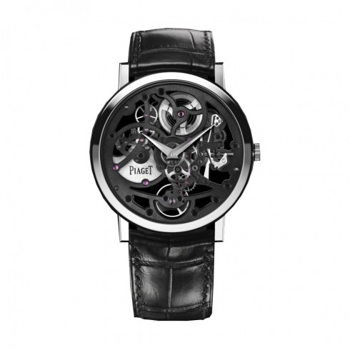 Réplique Piaget Altiplano Squelette Dial Crystal Case Sapphire Retour aut Montre - Cliquez sur l'image pour la fermer