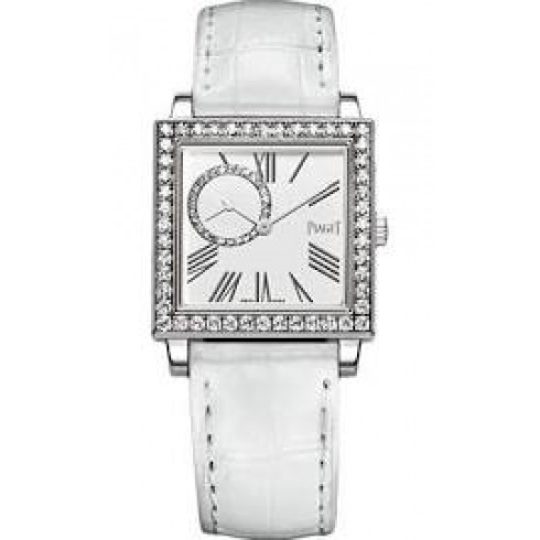 Réplique Piaget Altiplano cadran blanc 18 carats en or blanc diamant Femme Montre - Cliquez sur l'image pour la fermer