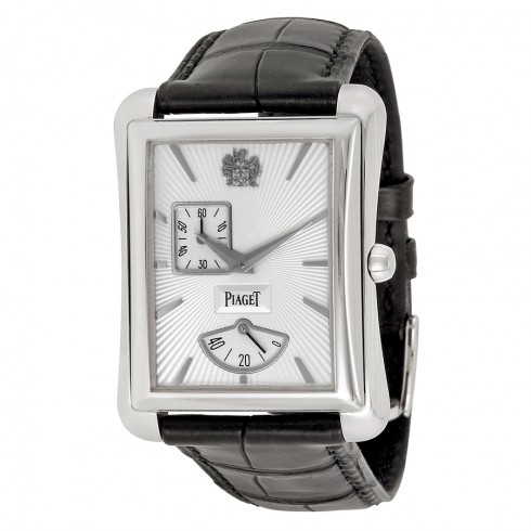 Réplique Piaget noir Tie Emperador Argent Dial cuir noir G0A33069 Montre - Cliquez sur l'image pour la fermer