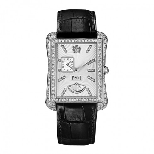 Réplique Piaget Emperador cadran argente or blanc 18 carats de diamants a Montre - Cliquez sur l'image pour la fermer