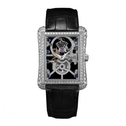 Réplique Piaget Emperador or blanc 18 carats de diamant Homme G0A30037 Montre - Cliquez sur l'image pour la fermer