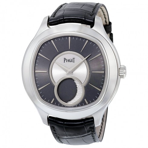 Réplique Piaget Emperador de forme coussin en or blanc 18K Moon Phase aut Montre - Cliquez sur l'image pour la fermer