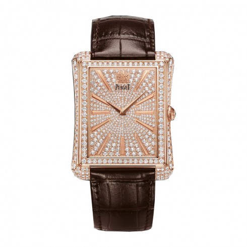 Réplique Piaget Emperador pave de diamants cadran or rose 18K automatique Montre - Cliquez sur l'image pour la fermer