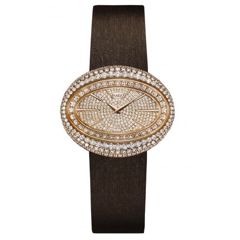 Réplique Piaget Limelight Magic Hour sertie de diamants cadran brun satin Montre - Cliquez sur l'image pour la fermer