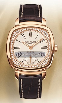 Réplique Patek Philippe Gondolo femmes RG-Diamonds/Argent/bracelet Montre